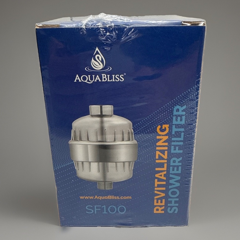 Aquabliss SF100 Multi-Stage Inline Shower Filter Polished Chrome Fast Shipping